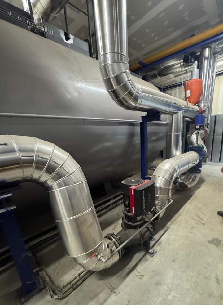 Réseau de tuyauterie industrielle Saint-Maximin
